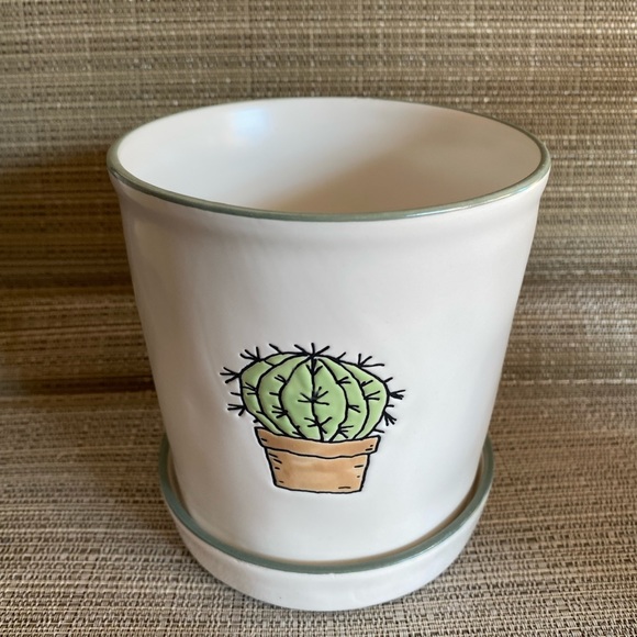 rae dunn planter and mug - Picture 3 of 7
